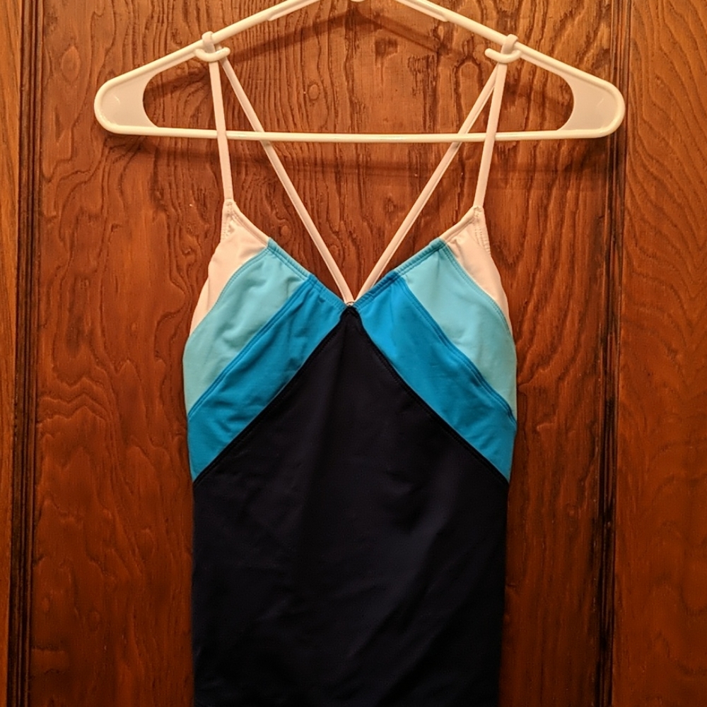 Anne Cole size 10 Navy Tankini Swim Suit